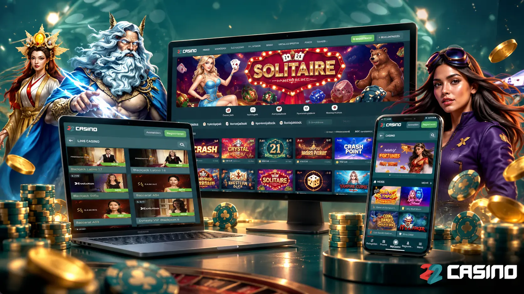 Hogyan jelentkezz be a 22Casino oldalán